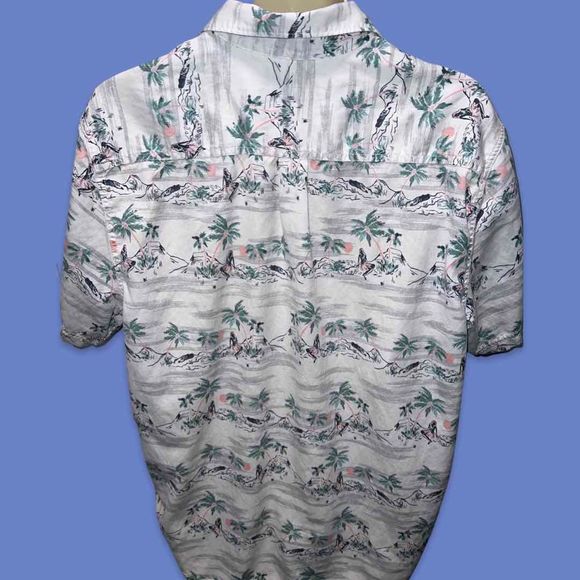 Tommy Bahama Hawaiian Girls Shirt Size XL - Picture 3 of 5